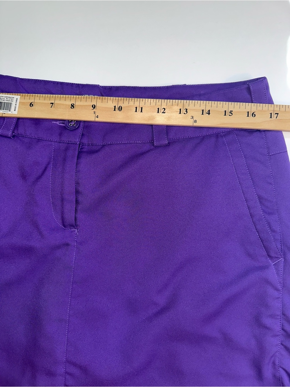 Nike Golf Tour Performance Purple Dri-FIT Athletic Skort - Size 10 - Picture 6 of 15